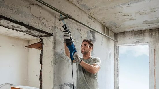 ⁦משור חרב 1200W מקצועי GSA 120 BOSCH בוש יבואן רשמי !⁩ – תמונה ⁦5⁩