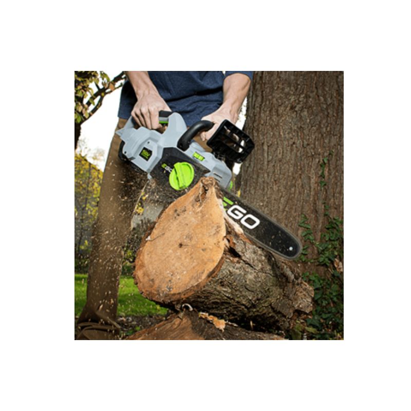 ⁦מסור שרשרת נטען "14 (36 ס"מ) 56V Brushless +סוללה 2.5Ah + מטען EGO⁩ – תמונה ⁦6⁩