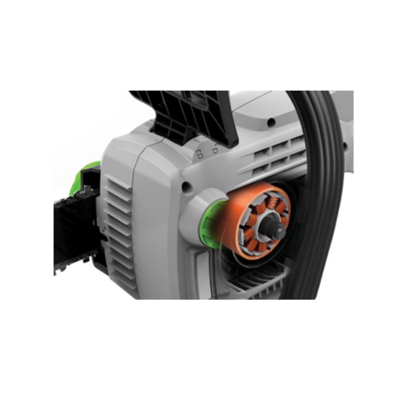 ⁦מסור שרשרת נטען "14 (36 ס"מ) 56V Brushless +סוללה 2.5Ah + מטען EGO⁩ – תמונה ⁦3⁩